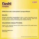 Kassimaius INABA Dashi Delights kana-, tuunikala- ja kammkarbipuljongiga 70 g &mdash; m&auml;rg kassimaius, 88% niiskust, 11% valku