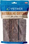 Koeramaiused PETMEX Deer Stripes n&auml;rimisribad 200 g &mdash; hirveliha, teraviljavaba, t&auml;iskasvanud koertele