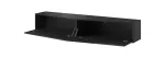 Cama TV-alus VIGO SLANT 180cm (2x90) must/must l&auml;ikiv