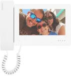 Hikvision DS-KH7300EY-WTHE2/White 2-Wire HD videofoni monitor, 7" puuteekraan 1024x600, vabak&auml;erežiim, microSD, valge
