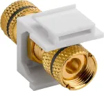 WENTRONIC Goobay Keystone k&otilde;larimoodul, must - kruviklemmidega &uuml;henduspesad (79476)