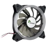INTER-TECH Argus RS-051 RGB 120 mm korpuse ventilaator, 900 p/min, must