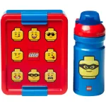 L&otilde;unas&ouml;&ouml;gikomplekt LEGO 40580001 s&auml;ravsinine &mdash; laste l&otilde;unakarp ja joogipudel