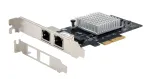 EXSYS EX-60202 kahekordne 1 Gigabit Ethernet PCIe x4 kaart, Intel I350-AM2 kiibistik, 2x RJ45, madala profiiliga kronstein kaasas