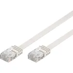 Wentronic Goobay CAT 5e Flat-patch-kaabel, U/UTP, Valge, 1.5 m - CCA Copper Mix (95191)