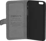 Nevox ORDO klapiga &uuml;mbris Sony Xperia Z5-le - PU nahk, must
