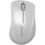CANYON MW-11, 2,4 GHz juhtmevaba hiir, 3 nupuga, DPI 1200, Aku: AAA * 2 tk, p&auml;rlvalge hall 67*109*38 mm 0,063 kg