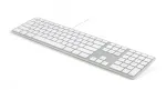 Klaviatuur Matias FK318B-UK Alumiiniumist Mac Hub 2xUSB Kosmosehall &mdash; Mehaaniline Maciga &uuml;hilduv klaviatuur integreeritud USB-jaoturiga