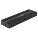 SSD-korpus SAVIO AK-84 must M.2-ketastele, USB 10 Gbit/s (t&uuml;&uuml;p-A / USB-C), alumiinium + ABS
