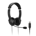 Kensington Classic USB-A peakomplekt mikrofoni ja helitugevuse reguleerimisega