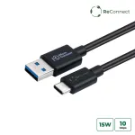Microconnect ReConnect ECO-USB3.2CA05 USB-C&ndash;USB-A 3.2 Gen 1 kaabel, 0,5 m