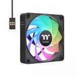 Thermaltake CT120 EX Reverse ARGB Sync CL-F192-PL12SW-A korpuse ventilaatorid, 120 mm, h&uuml;drauliline laager, 3 tk pakend, mustad