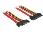 SATA-kaabel DeLOCK 84917 0,1 m SATA 22-kontaktiline oranž punane kollane