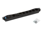 Liigpingekaitse Triton RAB-PD-X08-A1 Must 8 vahelduvvoolu pistikupesa 230V 2m