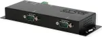 Sarjaseadme server Exsys EX-6112-2 &mdash; Ethernet kuni 2&times;RS-232, 12 V/3 A toide