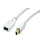 Synergy 21 S216366 - Mini DisplayPort - Mini DisplayPort - Isane - Emaspoolne - Kuldne - Valge (S216366)