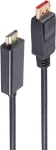 Videokaabli adapter ShiverPeaks BS10-71045 3m DisplayPort HDMI Must