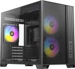 Antec Enclosure Mini FLUX M Micro-ATX/Mini-ITX o.N. BK retail - Midi/Mini Tower - ATX (0-761345-10253-7)