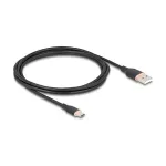 USB-kaabel DeLOCK 81227 2.5m USB A USB C must