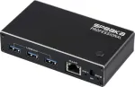 SpeaKa Professional HDMI 2.1 &otilde;huke KVM 2X1 USB3.0+IR, must HDMI-l&uuml;liti HDMI 3840 x 2160 pikslit (SP-13724440)