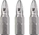 KWB 121104 Pozidriv PZ4 kruvikeeraja otsakute komplekt, 3 tk