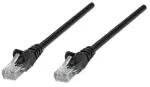 Intellinet 342094 v&otilde;rgu &uuml;henduskaabel, Cat6, UTP, RJ45 pistik&ndash;pistik, 7,5 m, must