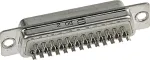 Harting D-SUB pinapesa 180 &deg; kontaktide arv: 15 jootekolb 09 67 015 5615 1 tk (09 67 015 5615)
