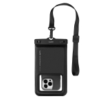 Veekindel universaalne telefonikott LAUT POP AQUA IP68, must &mdash; nutitelefonidele