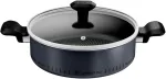 S&uuml;gav pann Tefal H0567042 24 cm kaanega &mdash; mittenakkuvad k&ouml;&ouml;gin&otilde;ud, 24 cm l&auml;bim&otilde;&otilde;t
