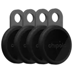 Chipolo LOOP 4er-pakk taaslaetav Bluetooth-j&auml;lgija s&uuml;si Apple Find My &uuml;hilduv