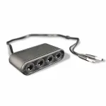Steelplay Gamecube&reg; kontrollerite adapter (Switch), Nintendo Switch, Adapter, Must, USB, Juhtmega, 1 tk