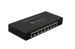 LevelOne 8-pordine gigabit-l&uuml;liti, haldamata, Gigabit Ethernet (10/100/1000), seinakinnitusega