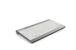 BakkerElkhuizen UltraBoard 950 Wireless US Qwerty, Mini, juhtmevaba, Bluetooth, k&auml;&auml;rikmehhanismiga klahvil&uuml;liti, QWERTY, helehall, valge