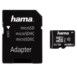V&auml;lkm&auml;lu Hama 32GB UHS-I Klass 10 microSDHC
