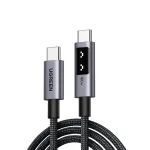 Ugreen 35501 USB-kaabel 1 m USB C Must