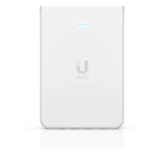 P&ouml;&ouml;rdpunkt UBIQUITI Unifi 6 Seina-sisene U6-IW &mdash; kaheribaline 2,4/5 GHz, 4800 Mbit/s, 5x RJ-45, PoE, valge