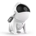 Elight G6 Space Dog uduefektiga seina- ja laeprojektor k&otilde;lariga, Bluetoothi &auml;pp, kaugjuhtimispult, valge