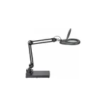 MAUL LED Suurenduslamp Viso statiiviga must