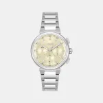 BOSS Women's 1502676 Quartz Watch 37mm Stainless Steel Silver/Rose Gold