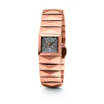 Folli Follie Naiste Kvarts Analoogkell WF1R009BSG 32mm Roosakuld Roostevaba Teras Valge Nahk