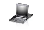 ATEN 8-pordiline 17-tolline LCD KVM-l&uuml;liti (USB &ndash; PS/2 VGA) USB-lisaseadmepordiga