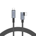 TECH-PROTECT ULTRABOOST MAX &ldquo;L&rdquo; USB 4.0 8K 40Gbps USB-C kaabel PD 240W 150cm Hall