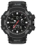 TIMEX meeste digitaalkell TW5M51800 53mm vaigukorpus must vaigurihm hall sihverplaat INDIGLO &ouml;&ouml;valgusti 100m veekindlus