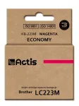 Actis KB-223M tindikassett, Brother LC223M asendus, magenta, 10 ml