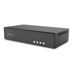 StarTech.com Secure 4-Port Dual Monitor 4K DisplayPort KVM Switch USB 3.0 Hubi ja heliga