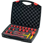 Wiha 43023 isoleeritud terarattaga padrunv&otilde;tmete komplekt, 3/8 tolli