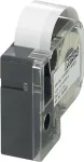 Phoenix Contact MM-EML (EX10)R C1 WH/BK termosiirdetiketid, valge/must, 10x10mm, 1000/rull 803970