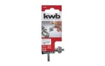KWB puuripadruni v&otilde;ti hammasrataspadrunitele, S2, 10 mm hammasratas, karastatud teras, must k&auml;epide 285820