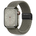 Tech-Protect Nylonmag rihm Apple Watch 4/5/6/7/8/9/SE/Ultra 1/2 jaoks, 42/44/45/49 mm, Olive Grey