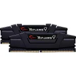 DIMM 16 GB DDR4-3600 (2x 8 GB) Dual-Kit, Arbeitsspeicher schwarz, F4-3600C18D-16GVK, Ripjaws V, INTEL XMP